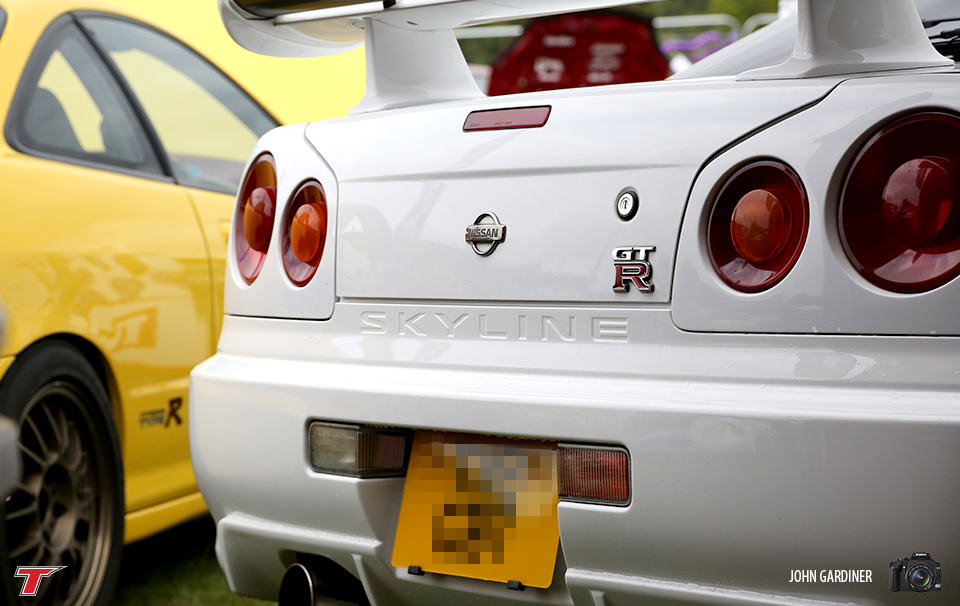 Having Tom's R34 GTR on our stand grabbed the attention of every passer by.. An icon of our time.