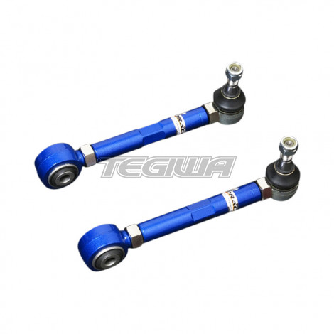 HARDRACE ADJUSTABLE REAR TOE CONTROL ARMS WITH HARDENED RUBBER BUSHES 2PC SET TOYOTA MARK II JZX90 JZX100