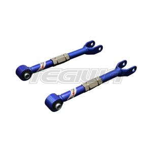 HARDRACE ADJUSTABLE SUPER STRONG REAR CAMBER ARM WITH SPHERICAL BEARINGS 2PC SET NISSAN GT-R R35