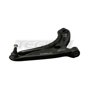 HARDRACE FRONT LOWER CONTROL ARM WITH RCA AND HARDENED RUBBER BUSHES HONDA FIT GD 03-07