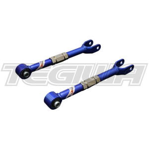HARDRACE ADJUSTABLE SUPER STRONG REAR CAMBER ARM WITH SPHERICAL BEARINGS 2PC SET NISSAN GT-R R35