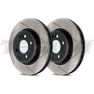 MEGA DEALS - Stoptech Slotted Brake Discs (Rear Pair) Mazda 6 MPS 05-08