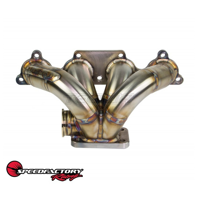 Speedfactory Stainless Steel Mini Ram Turbo Manifold Honda B H Series T3 Flange With V Band Wg By Speed Factory For Only 764 14 Tegiwa Imports